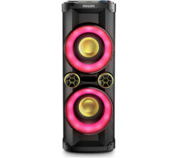 PHILIPS NTX400 Wireless Megasound Hi-Fi System - Black